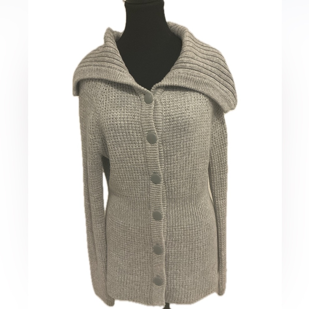 UNLISTED Jasmine by Kenneth Cole Long Grey Sweater .